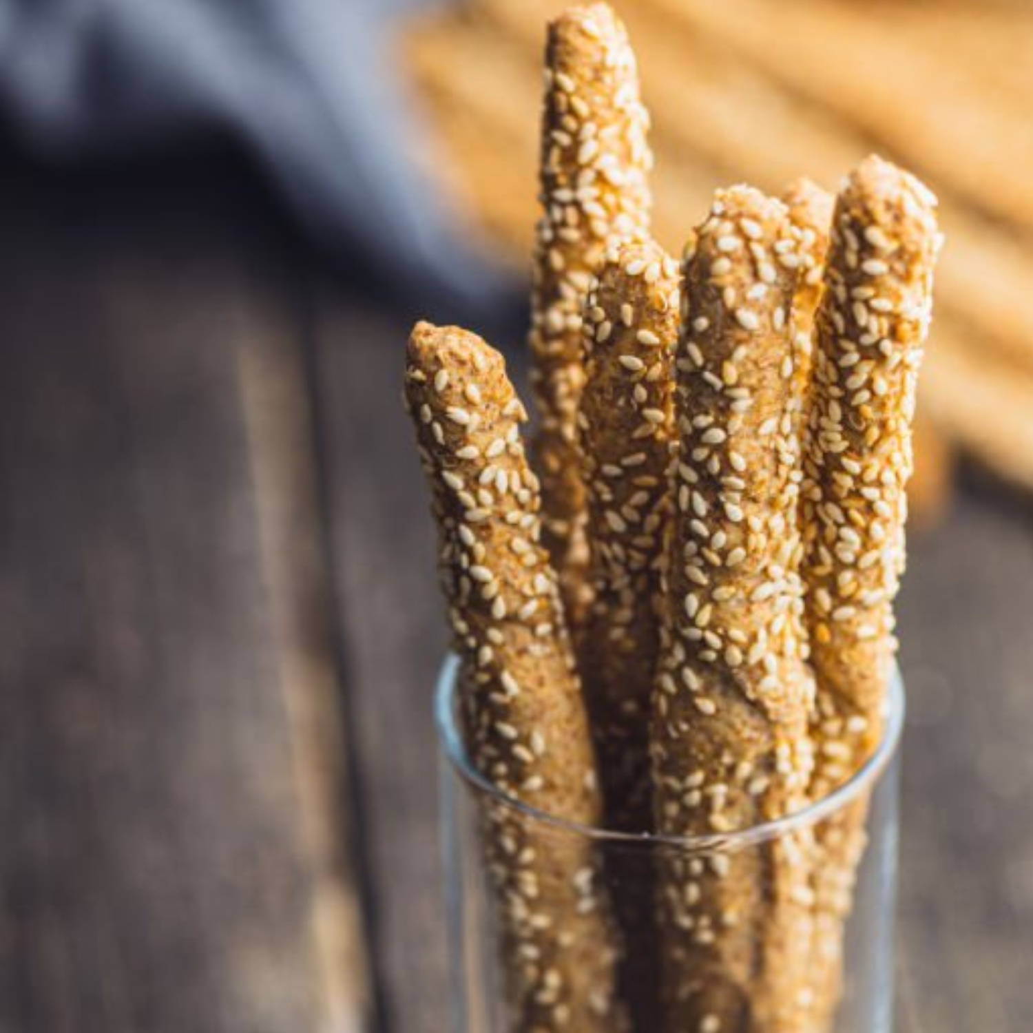 flûtes croustillantes au sésame