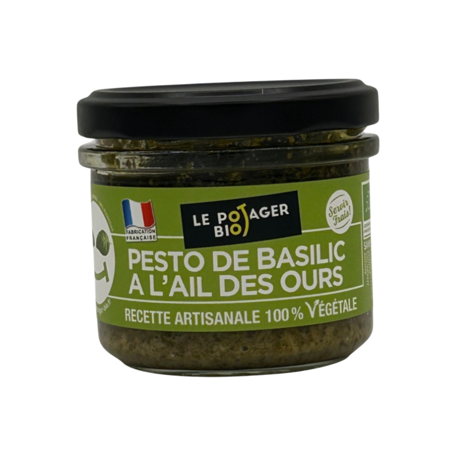 pesto de basilic à l'ail des ours