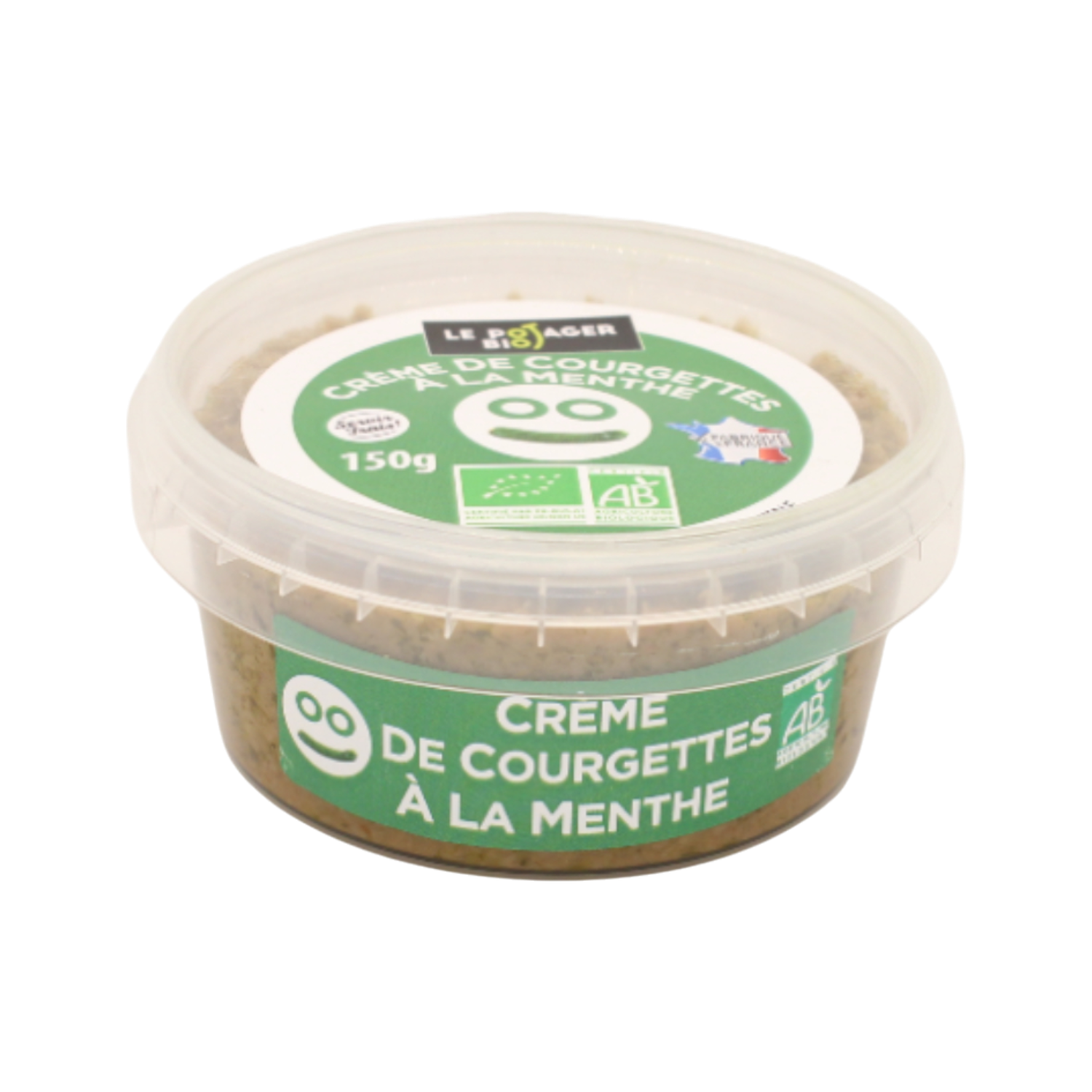 coupelle courgette fond transparent