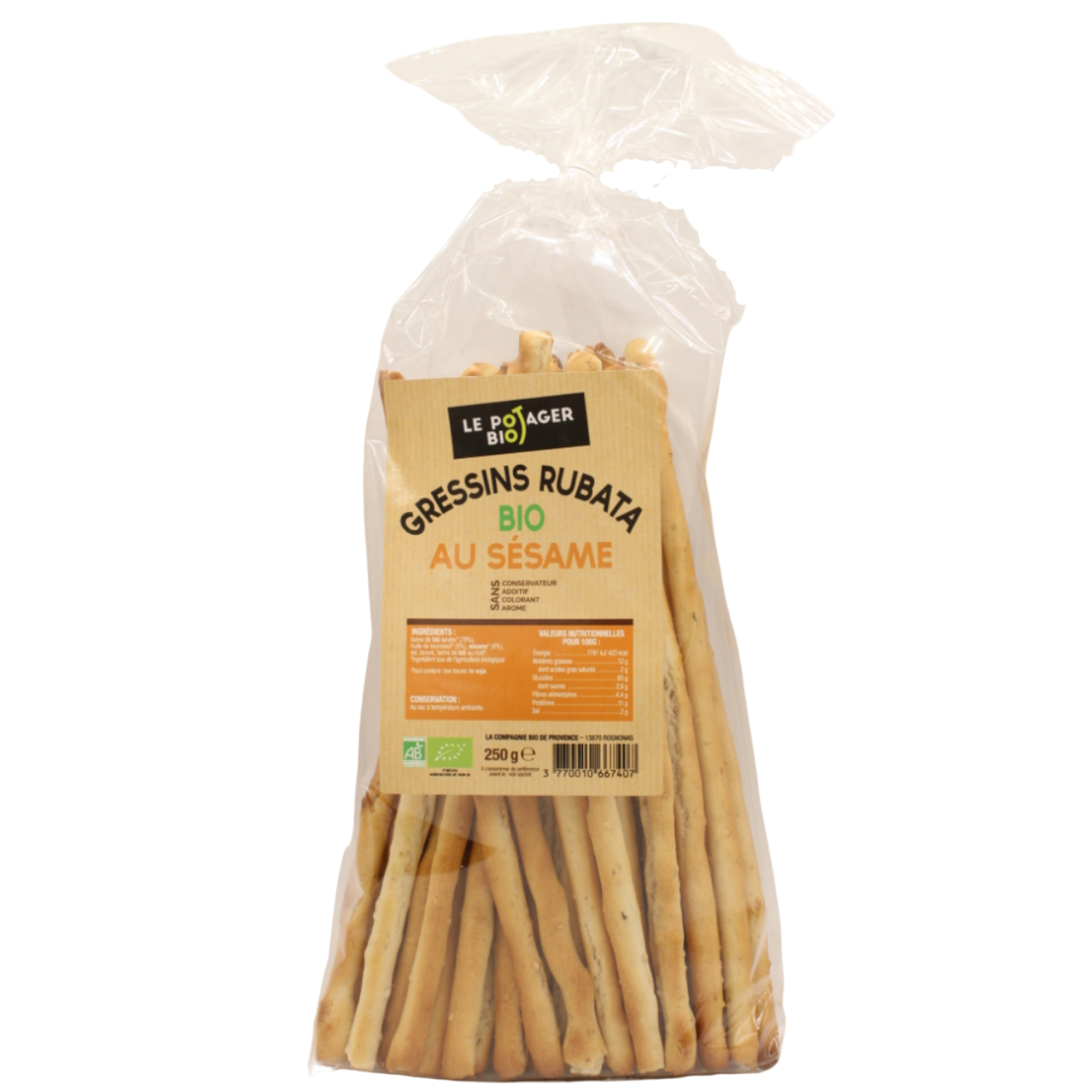 gressins sesame fond transparent