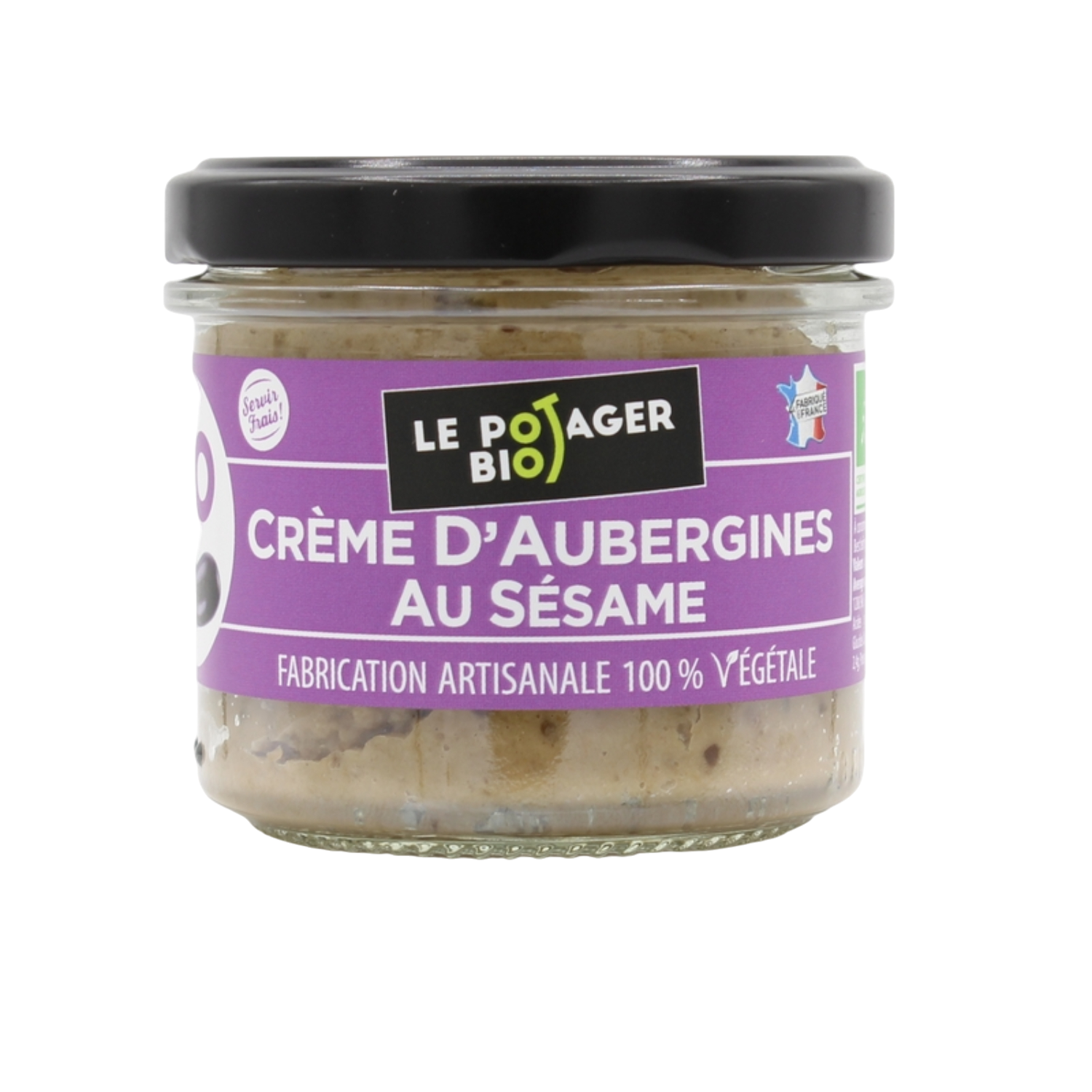 verrine aubergine fond transparent