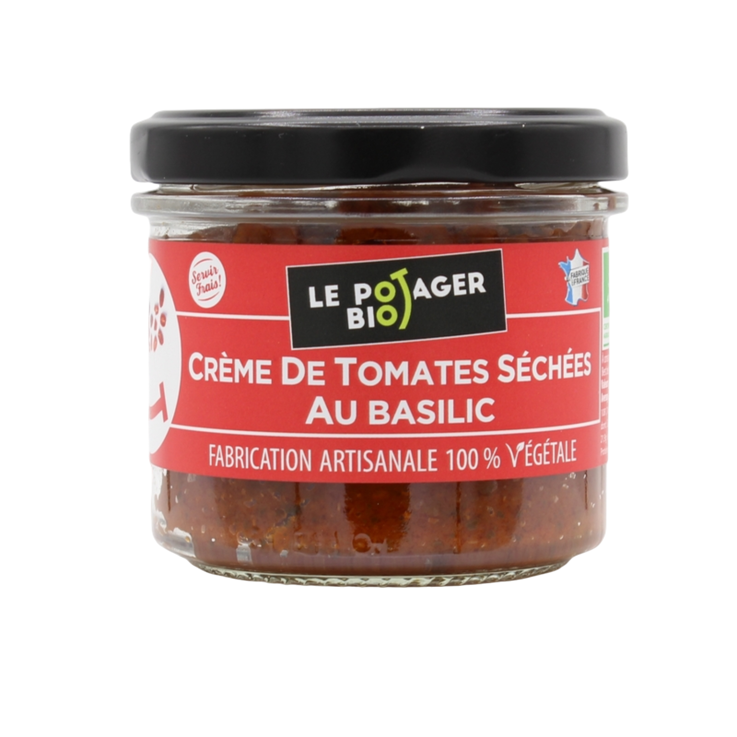 verrine tomate fond transparent